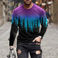 Retro Graffiti T-shirt - 3D Print Summer Men's Round Neck Tee - Next Level