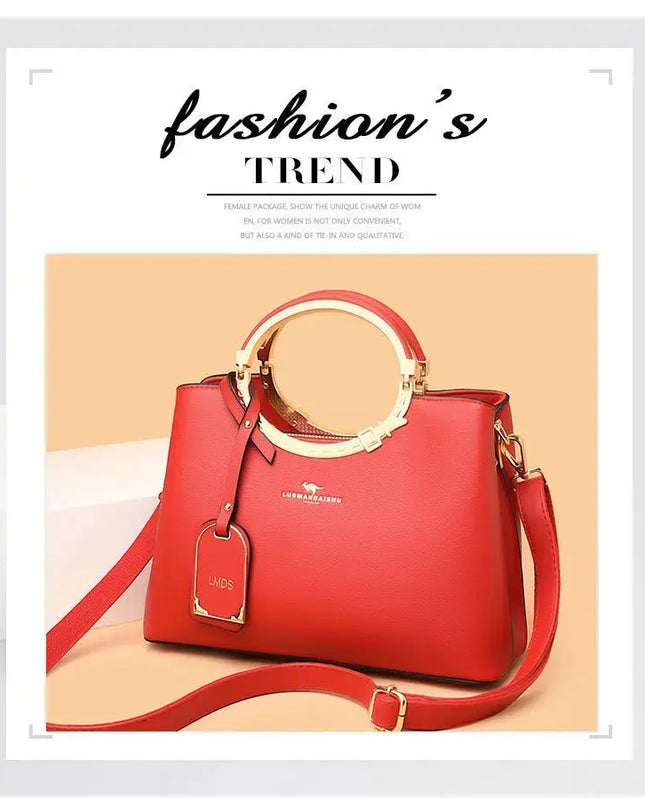 3 Layer Large Capacity Tote Bag Luxury Handbags - Next Level