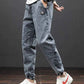 Spring Summer Cargo Jeans Men in Black and Blue - Streetwear Style - Next Level