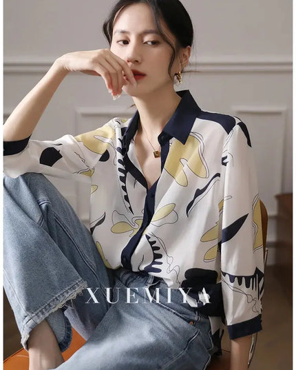 Fashion Luxury Ladies Shirt France Style Woman Printing - Next Level