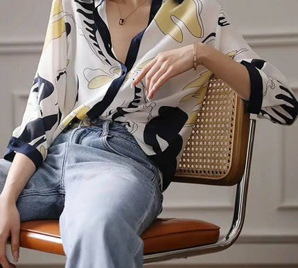 Luxus Damen Shirt Frankreich Stil mit modischem Druck für Frauen - Next Level