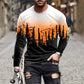 Retro Graffiti T-shirt - 3D Print Summer Men's Round Neck Tee - Next Level