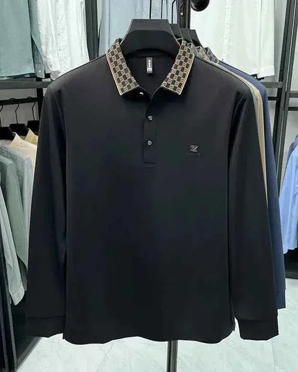Designer Luxury Men's Polo Shirt Lapel Z Embroidered - Next Level