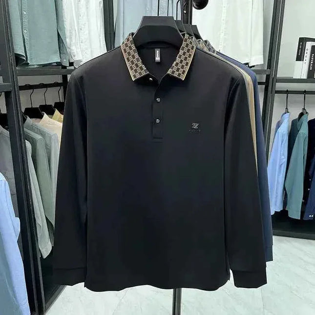 Designer Luxury Men's Polo Shirt Lapel Z Embroidered - Next Level