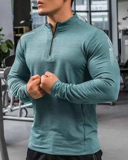 Mens Gym Compression Shirt Male Rashgard Fitness - Next Level