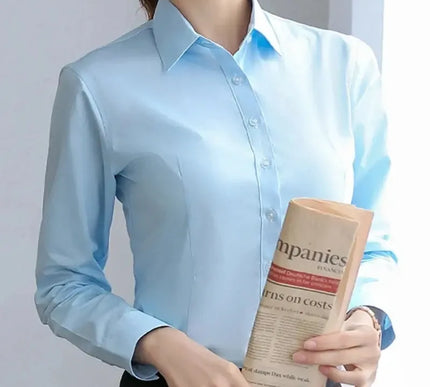 Elegantes weißes Damen Langarmshirt - Stilvoll & Vielseitig für jeden Anlass - Next Level