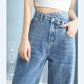High Quality Wide Leg Cotton Jeans for Women - Stylish Denim Fashion - Next Level
