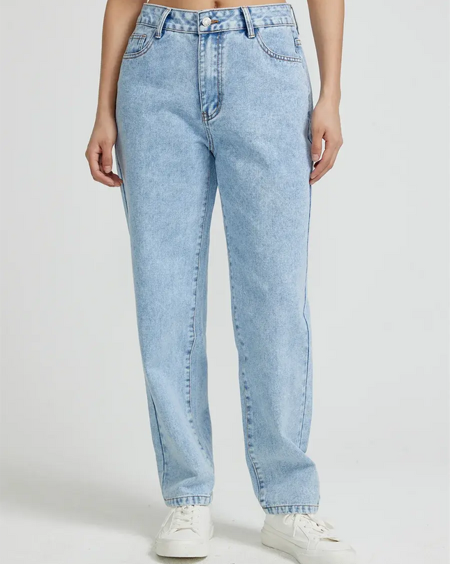 Benuynffy Vintage Women's Jeans American Basic - Next Level