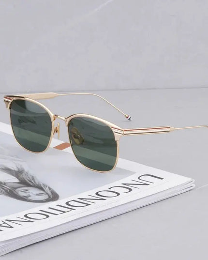 Fashion Thom Men's Sunglasses with Alloy Metal Frame - Next Level