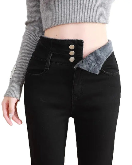 Alobee Thermal Winter High-Waist Fleece - Thick Comfort for Cold Days - Next Level