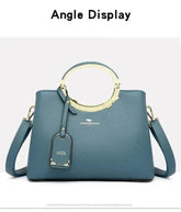 Luxus-Handtasche Damen elegant und geräumig für Reisen und Shopping