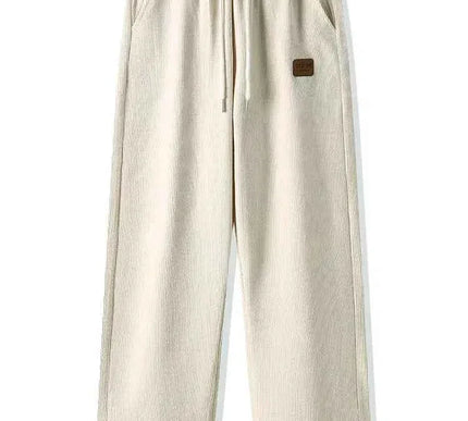 Winter Corduroy Sweatpants Herren mit Kordelzug - Next Level