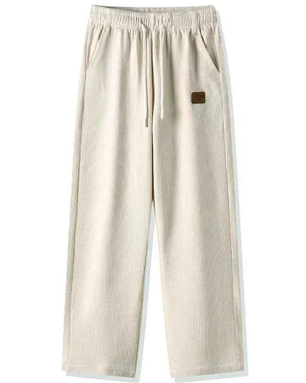 Winter Corduroy Sweatpants Men Drawstring - Next Level