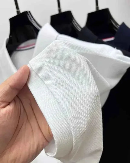 Brand Luxury Men's Polo Shirt Lapel Sailboat Embroidered - Next Level