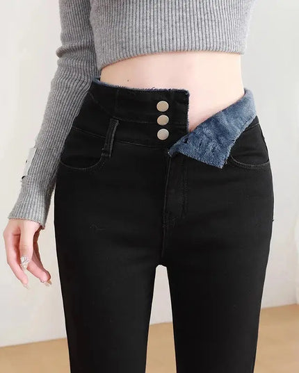 Alobee Thermal Winter High-Waist Fleece - Thick Comfort for Cold Days - Next Level