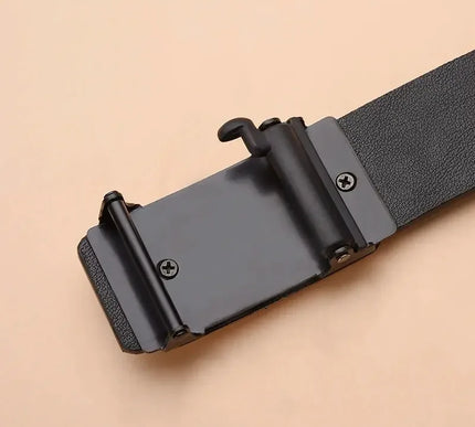The New Buckle Toothless Automatic Belt for Effortless Style - Next Level