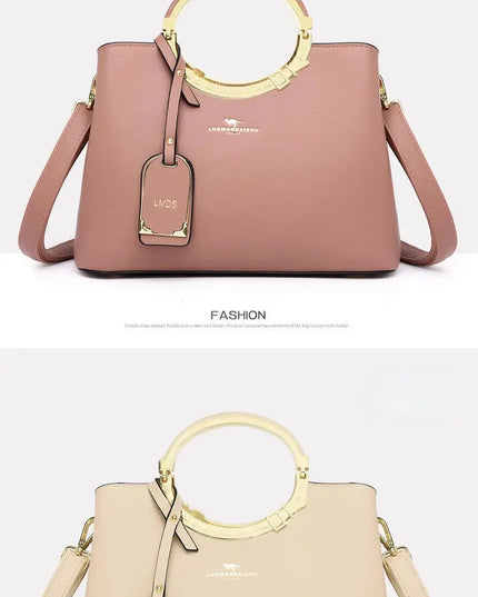 3 Layer Large Capacity Tote Bag Luxury Handbags - Next Level