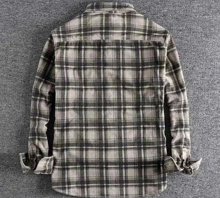 Retro Herrenhemd Vintage Style - Stilvolles Freizeithemd für Männer - Next Level