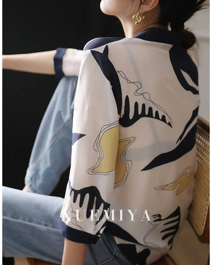 Fashion Luxury Ladies Shirt France Style Woman Printing - Next Level