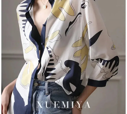 Luxus Damen Shirt Frankreich Stil mit modischem Druck für Frauen - Next Level