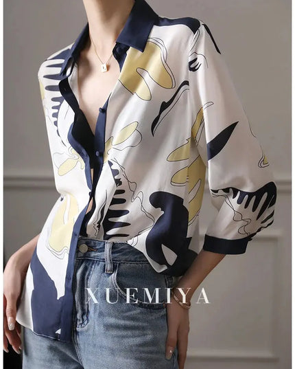 Fashion Luxury Ladies Shirt France Style Woman Printing - Next Level