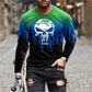 Retro Graffiti T-shirt - 3D Print Summer Men's Round Neck Tee - Next Level