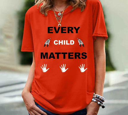 T-Shirt Frauen - Kurzarm Druckdesign - Next Level