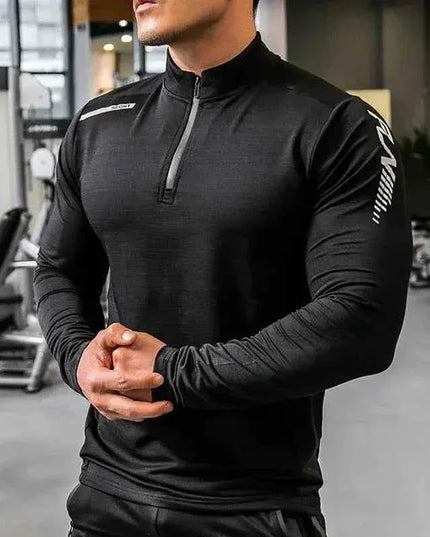 Mens Gym Compression Shirt Male Rashgard Fitness - Next Level
