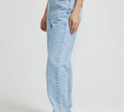 Benuynffy Vintage Damenjeans – Amerikanischer Basic-Stil - Next Level