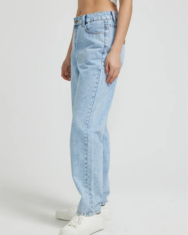 Benuynffy Vintage Women's Jeans American Basic - Next Level