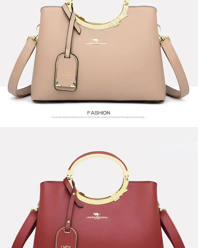 3 Layer Large Capacity Tote Bag Luxury Handbags - Next Level