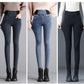 Elastic Waist Skinny Jeans Women for Spring Fashion - Next Level