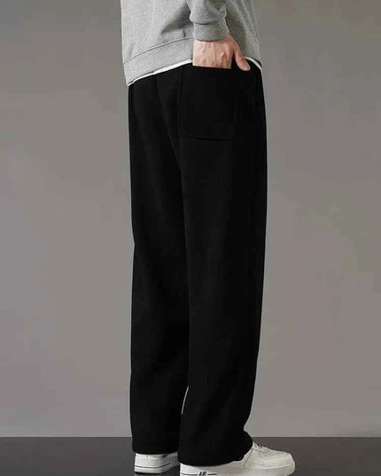 Winter Corduroy Sweatpants Men Drawstring - Next Level