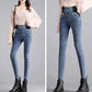 Elastic Waist Skinny Jeans Women for Spring Fashion - Next Level