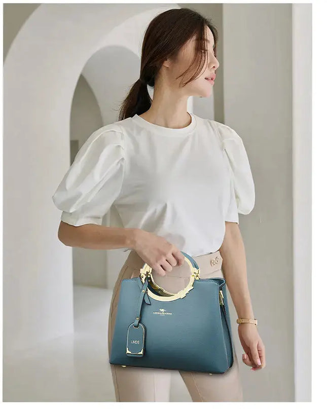 3 Layer Large Capacity Tote Bag Luxury Handbags - Next Level