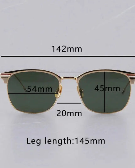 Fashion Thom Men's Sunglasses with Alloy Metal Frame - Next Level