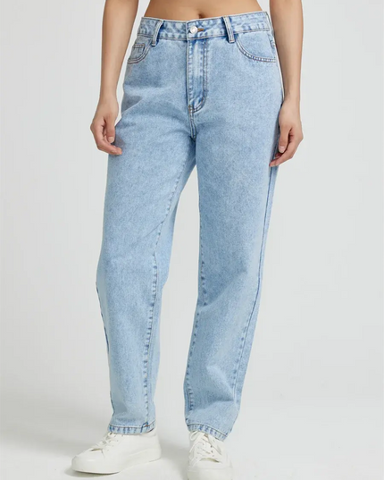 Benuynffy Vintage Women's Jeans American Basic - Next Level