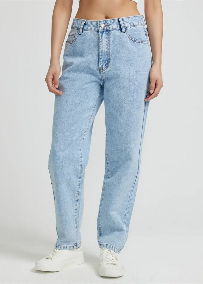Benuynffy Vintage Women's Jeans American Basic - Next Level