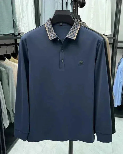 Designer Luxury Men's Polo Shirt Lapel Z Embroidered - Next Level