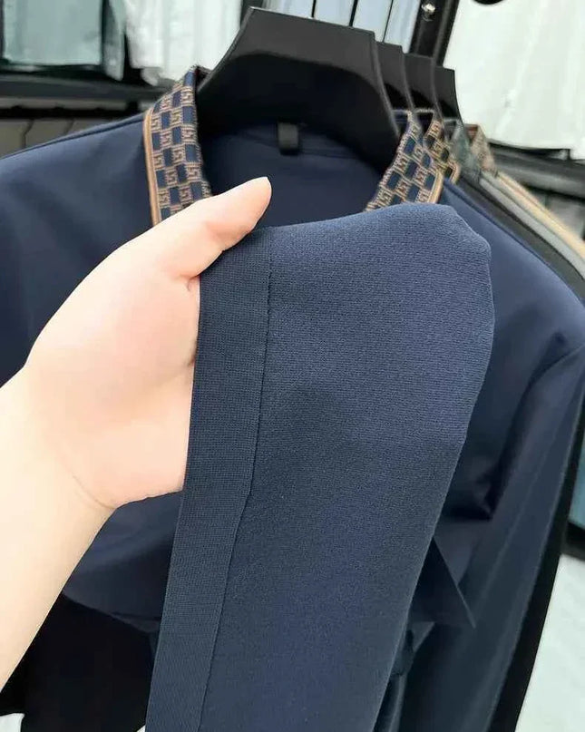 Designer Luxury Men's Polo Shirt Lapel Z Embroidered - Next Level