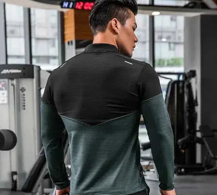 Männer Gym Kompressionsshirt für Fitness und Training - Next Level