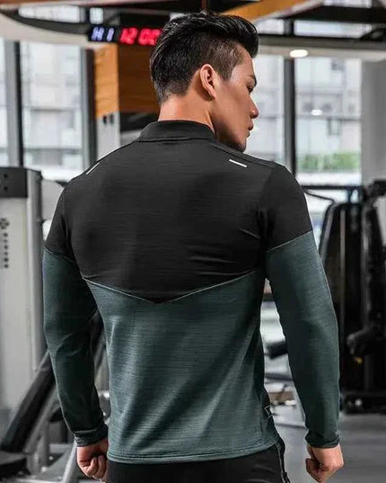 Mens Gym Compression Shirt Male Rashgard Fitness - Next Level