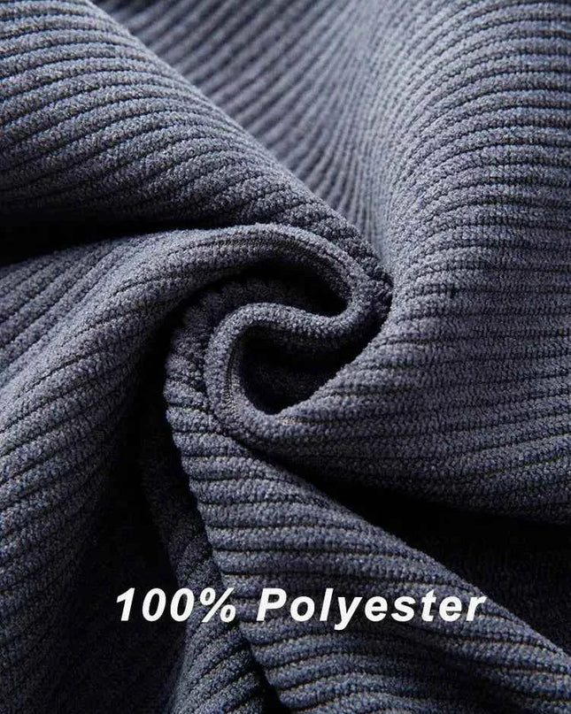 Winter Corduroy Sweatpants Men Drawstring - Next Level