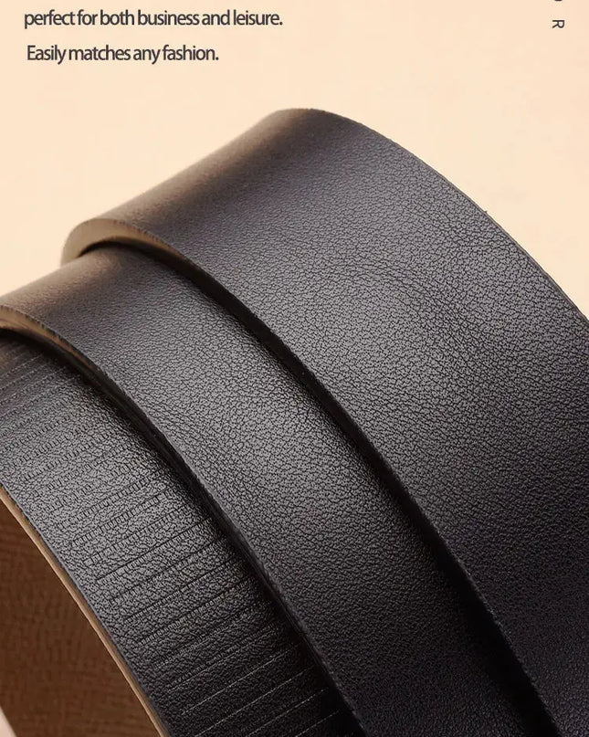 The New Buckle Toothless Automatic Belt for Effortless Style - Next Level