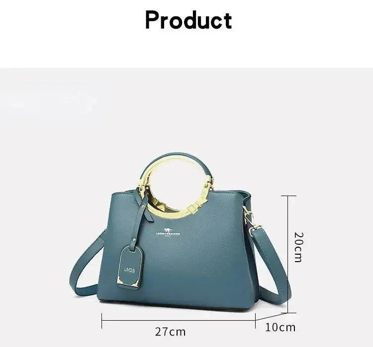Luxus-Handtasche Damen elegant und geräumig für Reisen und Shopping