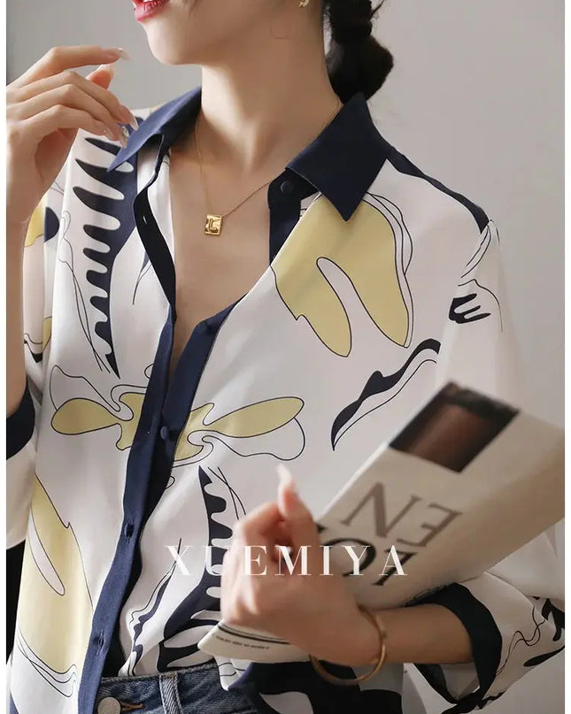 Fashion Luxury Ladies Shirt France Style Woman Printing - Next Level