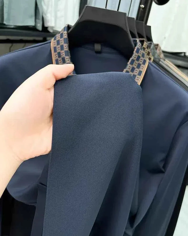 Designer Luxury Men's Polo Shirt Lapel Z Embroidered - Next Level