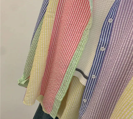 Damen gestreifte Bluse - Modische gestreifte Shirts für Frauen - Next Level