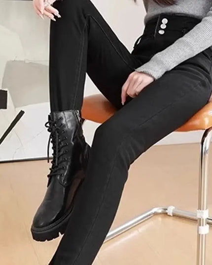 Alobee Thermal Winter High-Waist Fleece - Thick Comfort for Cold Days - Next Level