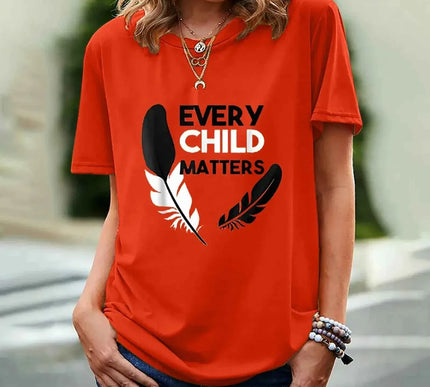 T-Shirt Frauen - Kurzarm Druckdesign - Next Level